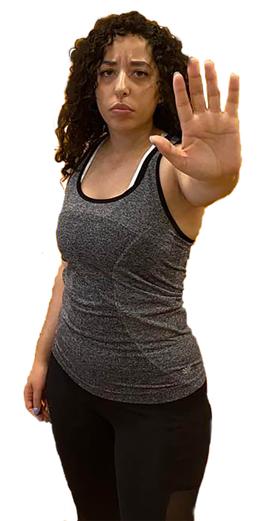 Self defense training combining confidence with protection skills. Personal safety lesson focusing on self defense techniques.